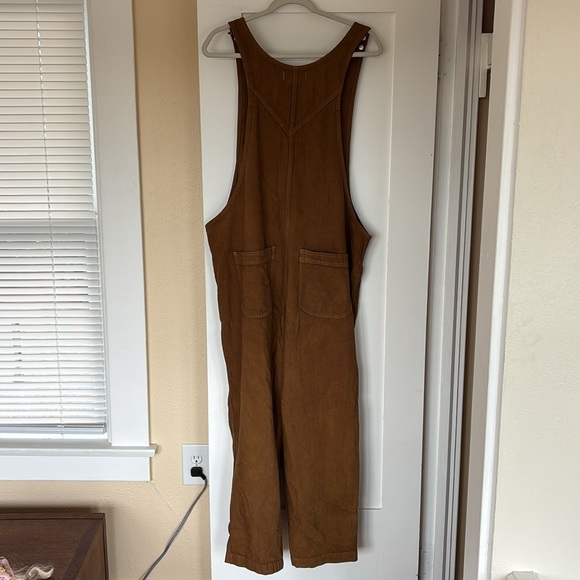 Madewell Tan Sleeveless Jumpsuit - Picture 8 of 11